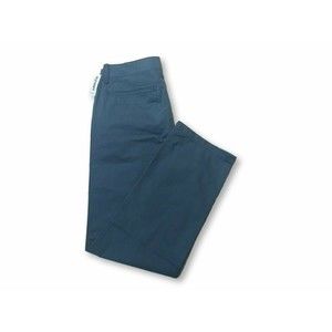 OLD NAVY CHINO BROKEN-IN STRAIGHT PANTS MENS SIZE 36X32 ZIP FLY BLUE COLOR NWT